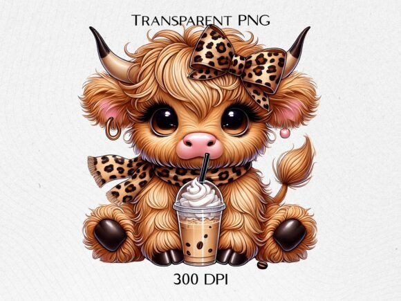 Download Cute Cow Coffee PNG - Cute Collection